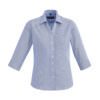 Womens Hudson 3/4 Sleeve Shirt-Patriot Blue