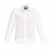 Mens Hudson Long Sleeve Shirt-White