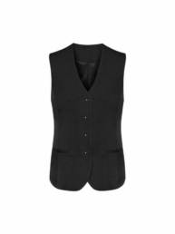 Womens Longline Vest-Black