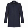 Mens Lined Car Coat-Midnight