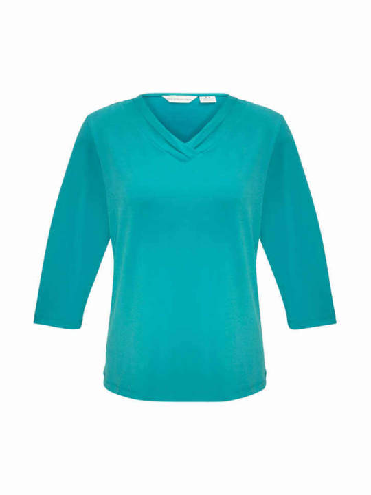 Ladies Lana 3/4 Sleeve Top