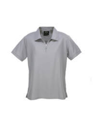 Ladies Micro Waffle Polo