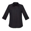 Womens Charlie 3/4 Shirt-Black