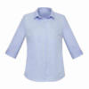 Womens Charlie 3/4 Shirt-Blue Chambray