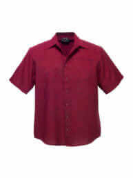 Mens Plain Oasis Short Sleeve Shirt