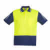 Mens Hi Vis Zone Polo-yellow