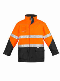 Mens Hi Vis Storm Jacket-orange
