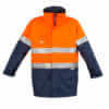 Mens Hi Vis Waterproof Lightweight Jacket-orange