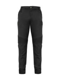 Mens Streetworx Stretch Pant Non-Cuffed-charcoal