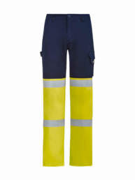 Mens Bio Motion Hi Vis Taped Pant-yellow