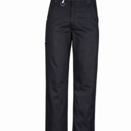 Mens Plain Utility Pant-black