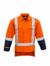 Mens FR TTMC-W17 Taped Shirt-orange