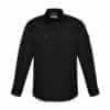 Mens Rugged Cooling Mens L/S Shirt-black