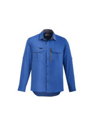 Mens Outdoor L/S Shirt-blue