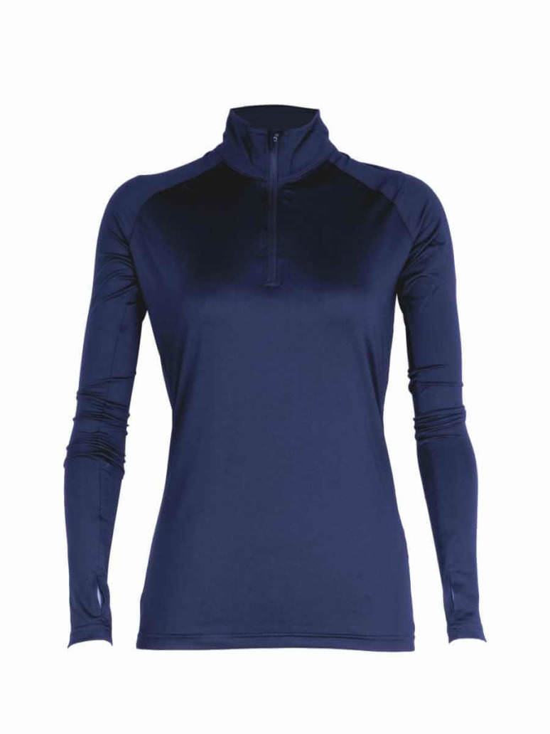 Womens Stadium Quarter Zip-PERFORM-AURORA