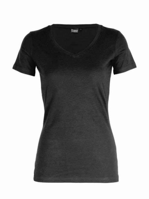 V-Neck Tee - Womens-TEES-CLOKE