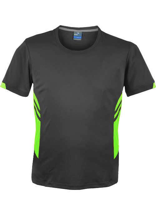 1211 - SLATE/NEON GREEN - S