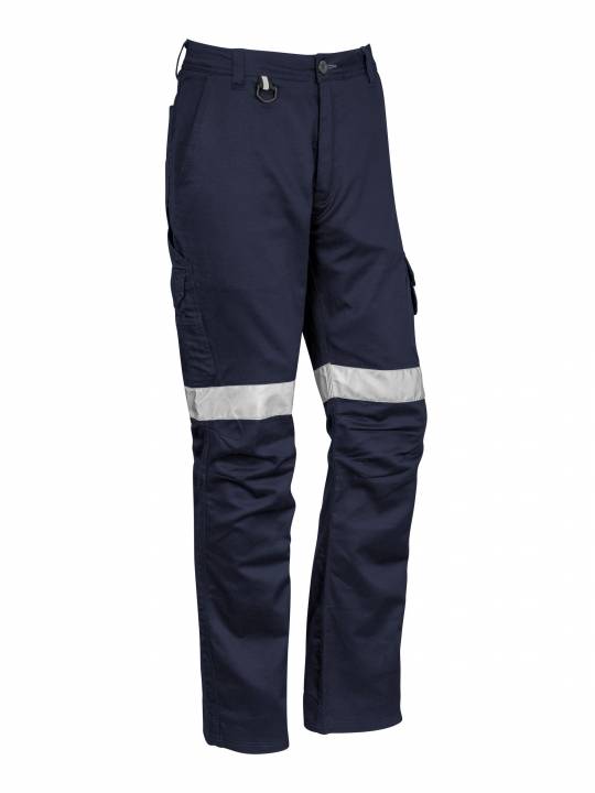 Mens Rugged Cooling Taped Pant (Stout)-navy
