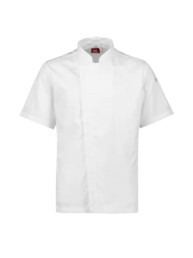 Mens Alfresco Short Sleeve Chef Jacket